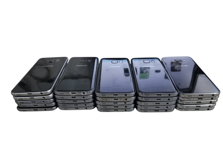 Lot of 25x Samsung Phones [S7 / S7 Edge / S6 / S6 Edge | AS-IS] (