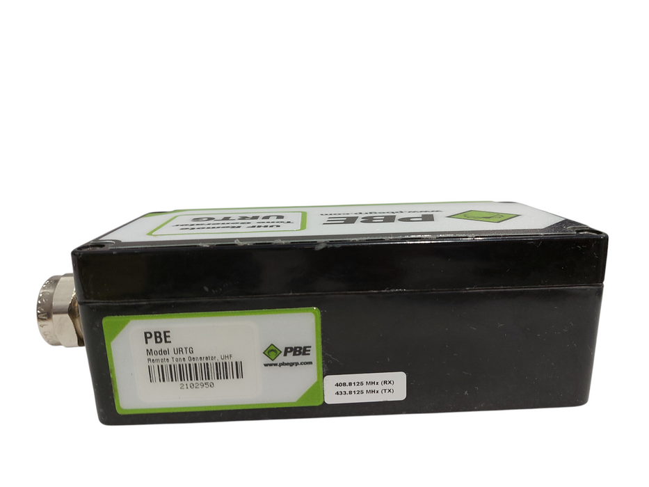 PBE Remote Tone Generator UHF Model: URTG  Rx 408.8125 Tx 433.8125 =