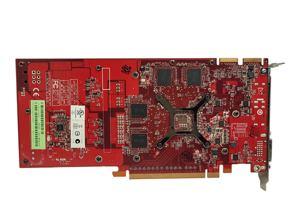 Dell AMD FirePro 3D V5800 1GB GDDR5 DVI/DisplayPort x2 PCIE Graphics Card $