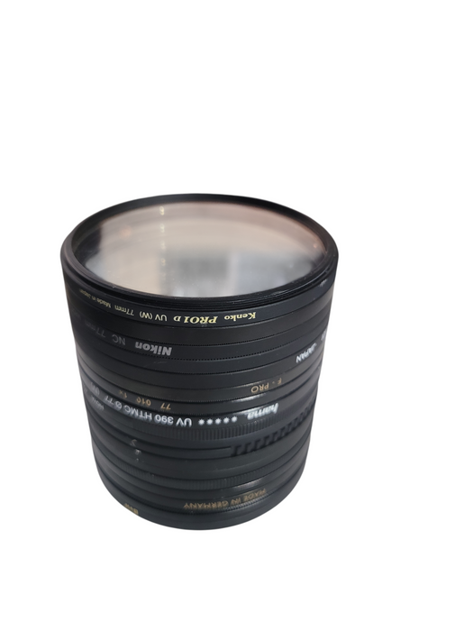 Lot 18x – 77mm UV Camera Lens Filters – Protective