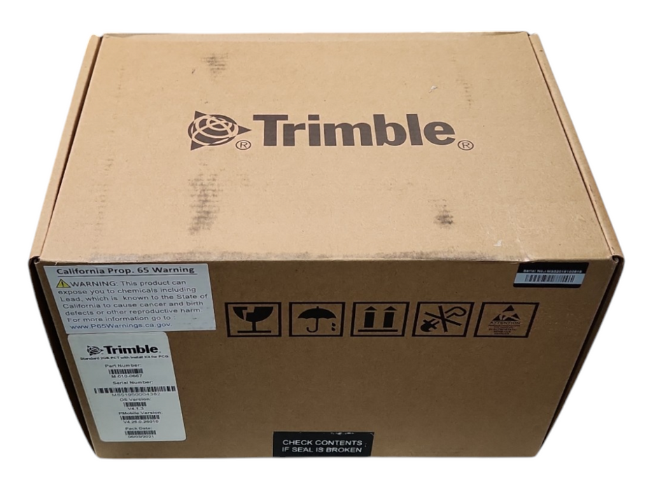 Trimble MS5 Tablet with Dock Mount & Cable STANDARD 2GB PCT WITH INSTALL KIT