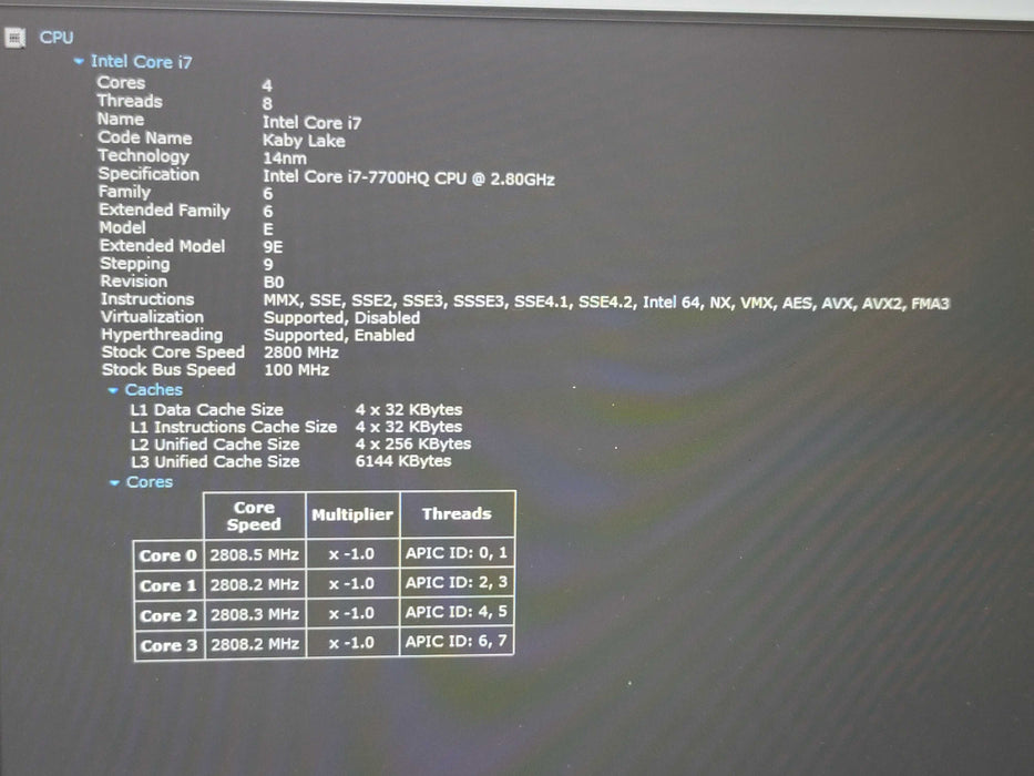 Asus ROG Strix GL503V i7-7700HQ 32GB DDDR4 GTX 1050 512GB SSD READD!! β Lap200