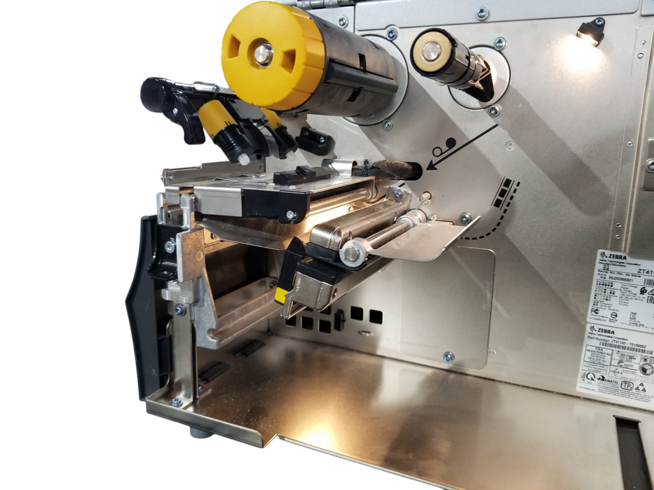 Zebra ZT411 Thermal Transfer Label Printer, Powers On-Untested Further READ