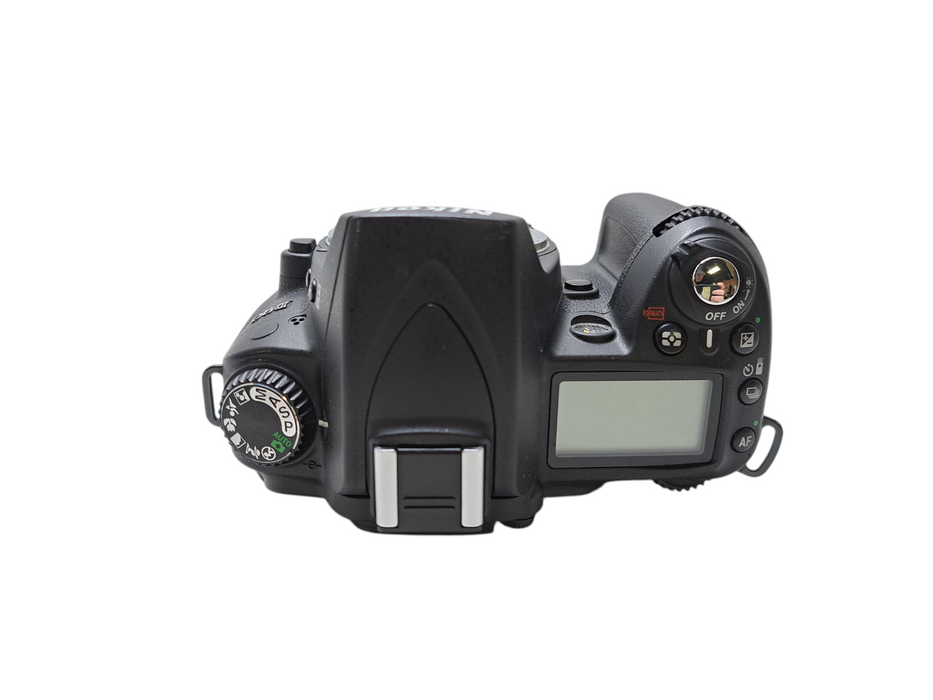 Nikon D90 12.3MP Digital SLR DSLR Camera Body Only *READ* )