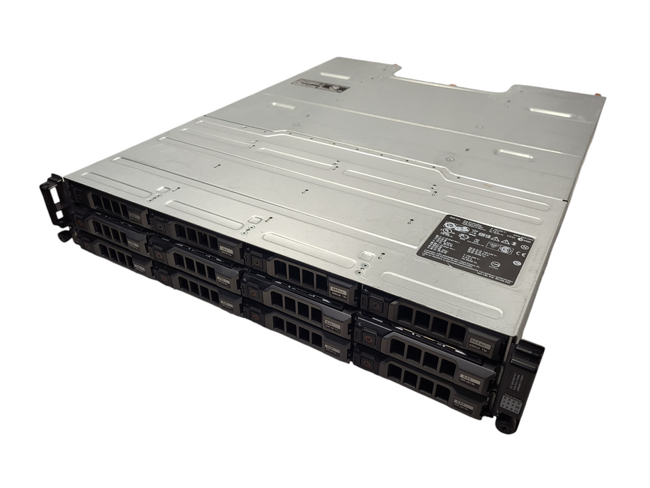 Dell PowerVault MD1200 E03J Storage w/ 12x Caddies 2x 600W PSU + 2x MD12 Module $