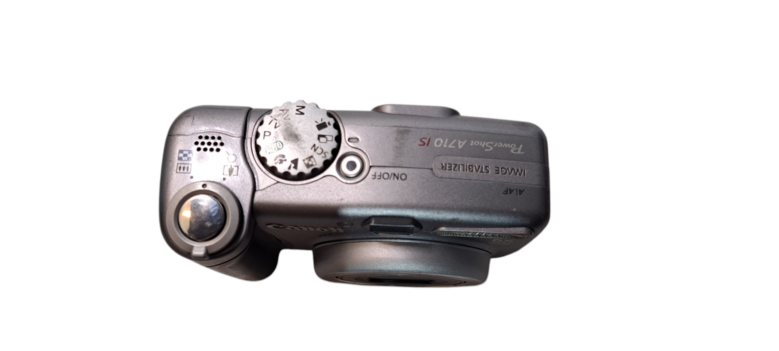Canon PowerShot A710 IS 7.1MP 6x Optical Zoom Silver Digital Camera