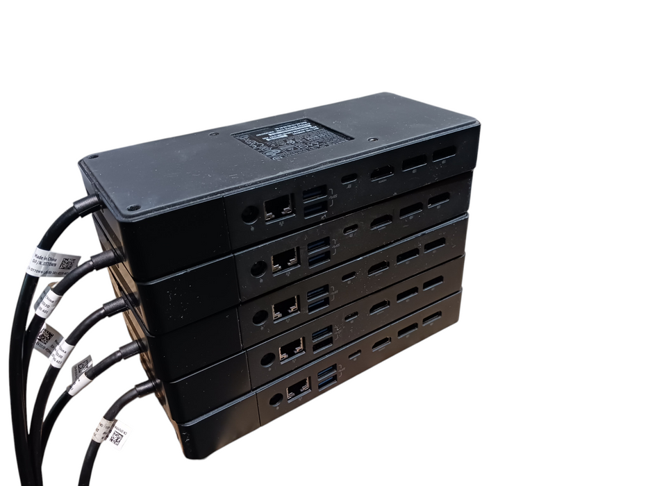 Lot of 5x Dell WD19S USB-C Docking Station No Power Supply