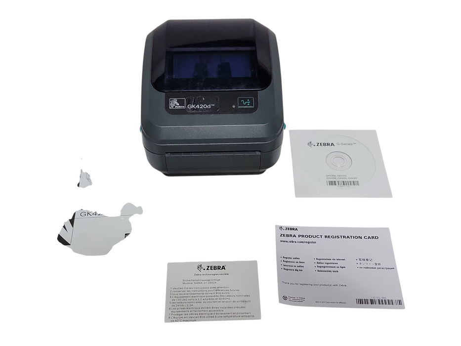 Zebra GK420d Direct Thermal Label/Barcode Printer- GK42-202510-000  _