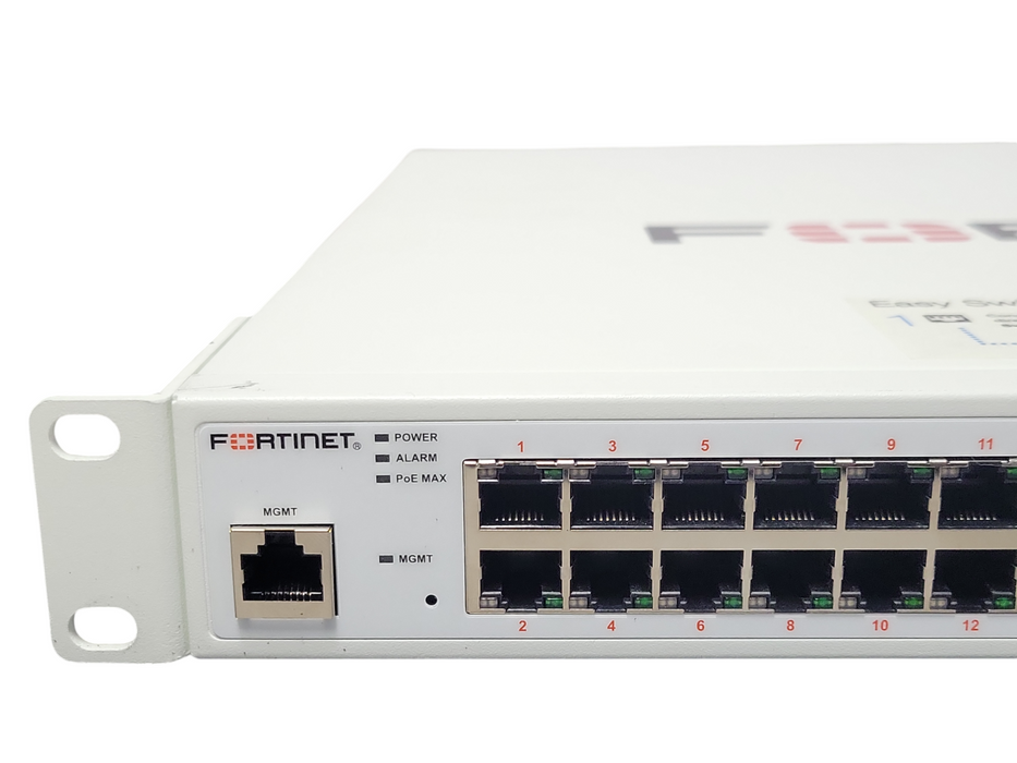 Fortinet Fortiswitch FS-448D-FPOE 48Port Gigabit Ethernet Managed PoE Switch _