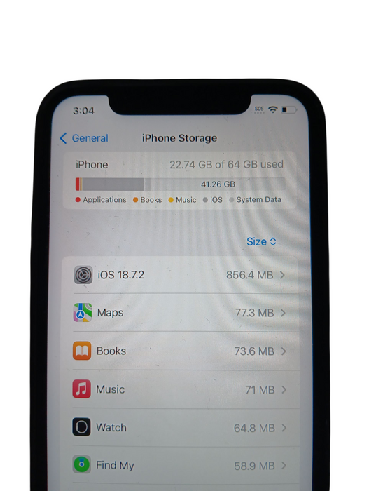 Apple iPhone XR - 64GB - Black (A1984) Read
