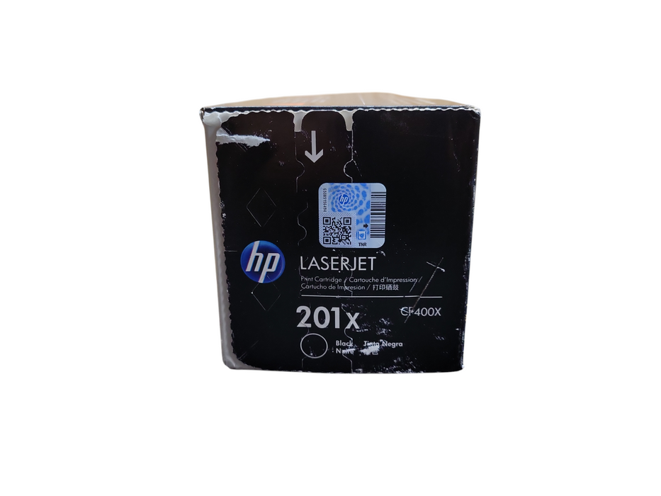 HP Genuine 201X LaserJet Black Toner Cartridge CF400X !