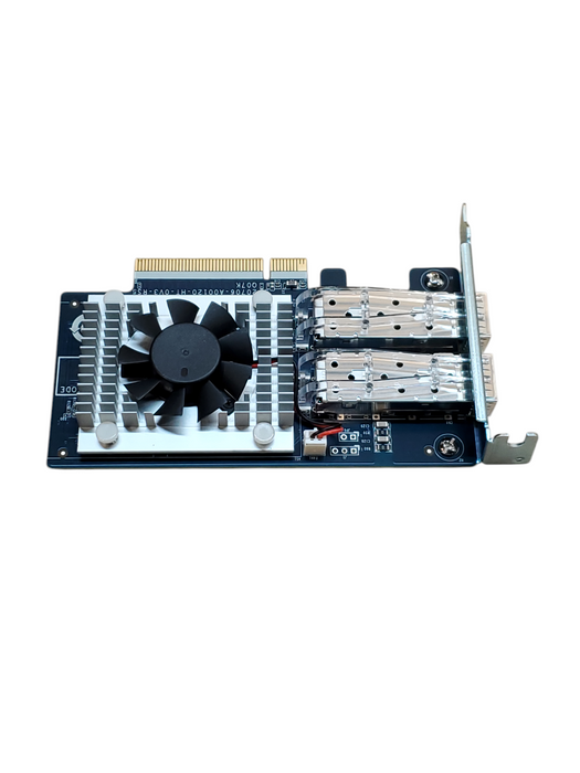 QNAP QXG-25G2SF-CX6 Dual-Port 25GbE PCIe 4.0 x8 Network Expansion Card SFP2