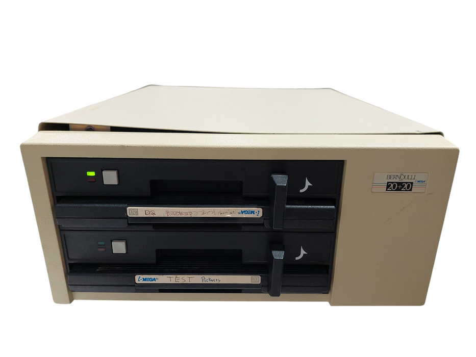 The Bernoulli Box Vintage 20+20 8" Drive 20MB Model: A220H APLS =