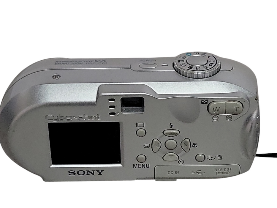 Sony Cyber-shot DSC-P73 4MP Digital Camera, No battery/SD Card, READ _