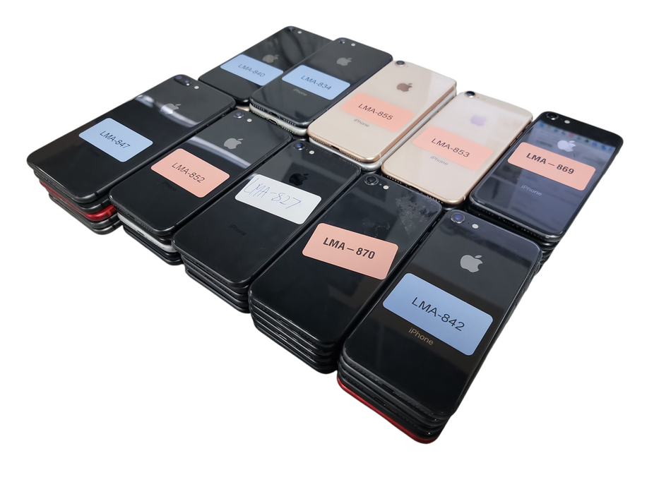 Lot of 51x Apple iPhone's [ 8 / 8+ / SE2 / SE3 | B/C Condition][LMA-12] (