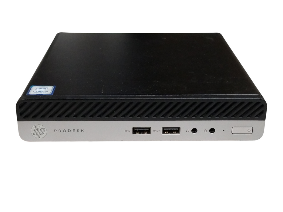 HP ProDesk 400 G5 Mini Intel i5-9500T CPU 2.20GHz 8GB RAM - No HDD