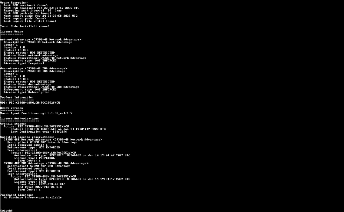 Cisco C9300-48UN-A V02 | 48-Port UPoE Network Switch w/ C9300-NM-2Q, 2x PSU )