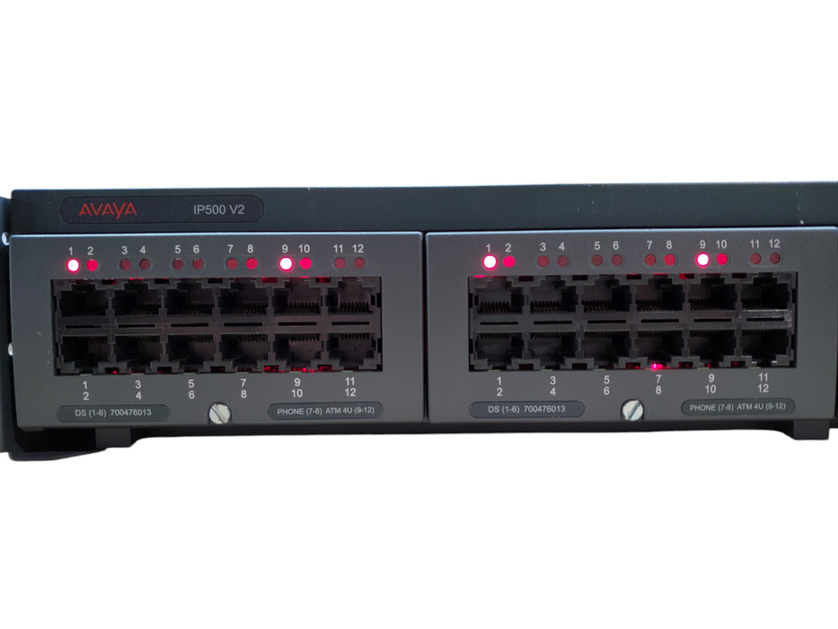Avaya IP Office IP500 V2 IPO500v2 Control Unit w/ 4x Modules