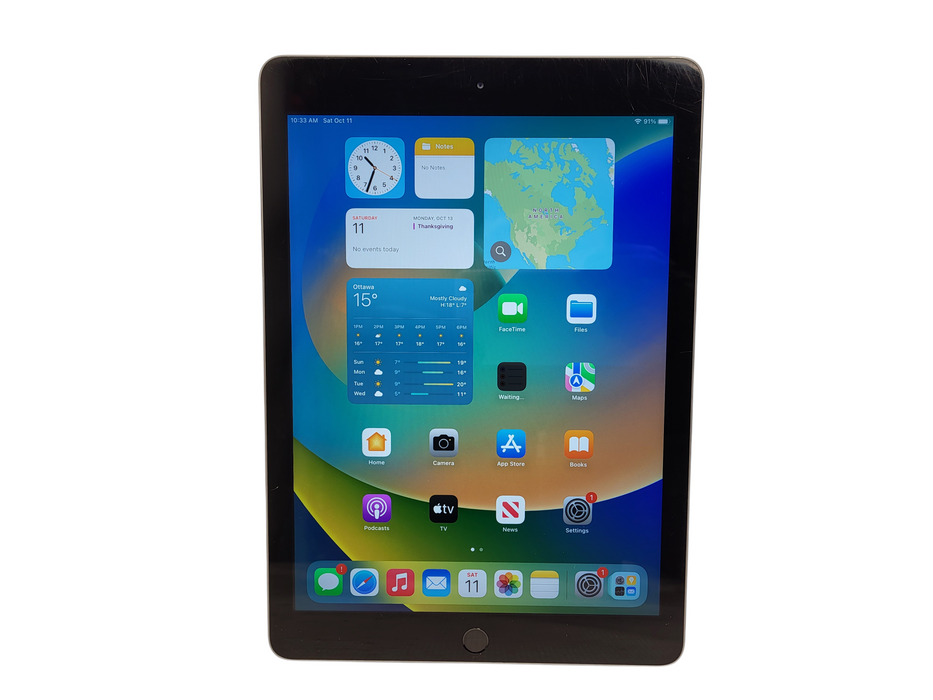 Apple iPad 5th Gen - 32GB - Space Gray [A1822] Q$
