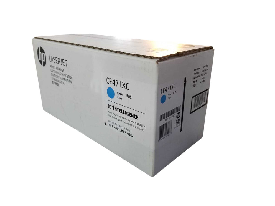 Genuine HP LaserJet CF471XC High Yield Toner Cartridge - CIAN / New-Sealed