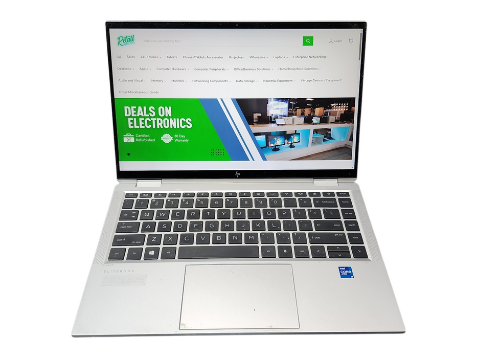 HP EliteBook x360 1040 G8, i7-1185G7 3.00GHz, 16GB LPDDR4, 512GB NVMe  Lap200