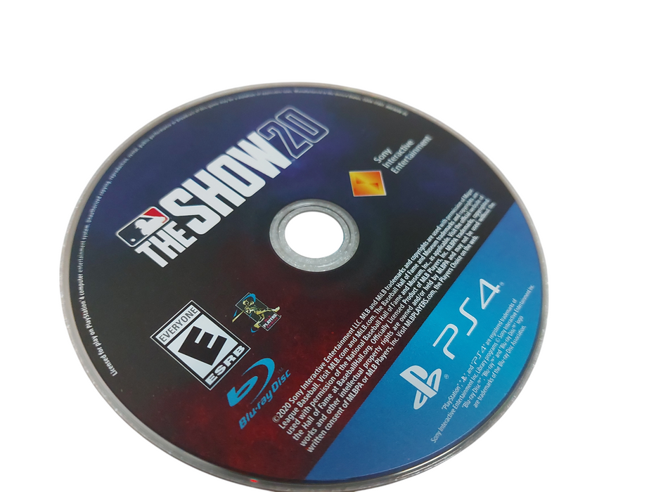 Bluray / PS4 MLB The Show 20 Disc Only Game  =