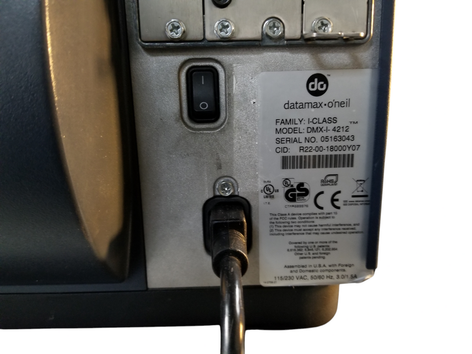 Datamax I-Class DMX-I-4212 Thermal Label Printer Ethernet Serial Parallel