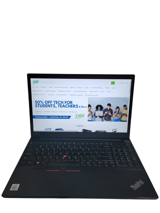 Lenovo ThinkPad E15 Core i5-10210U @1.60GHz, 16GB DDR4, 256GB NVMe READ ! Lap200