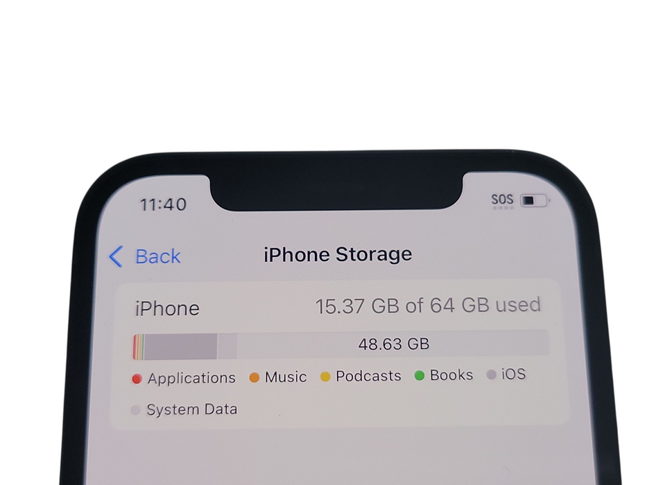 Apple iPhone 12 - 64GB - Black [A2402]