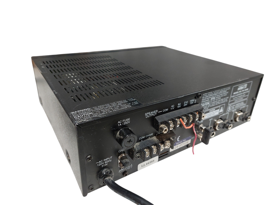 InterM PA-1000B Public Address Amplifier  =