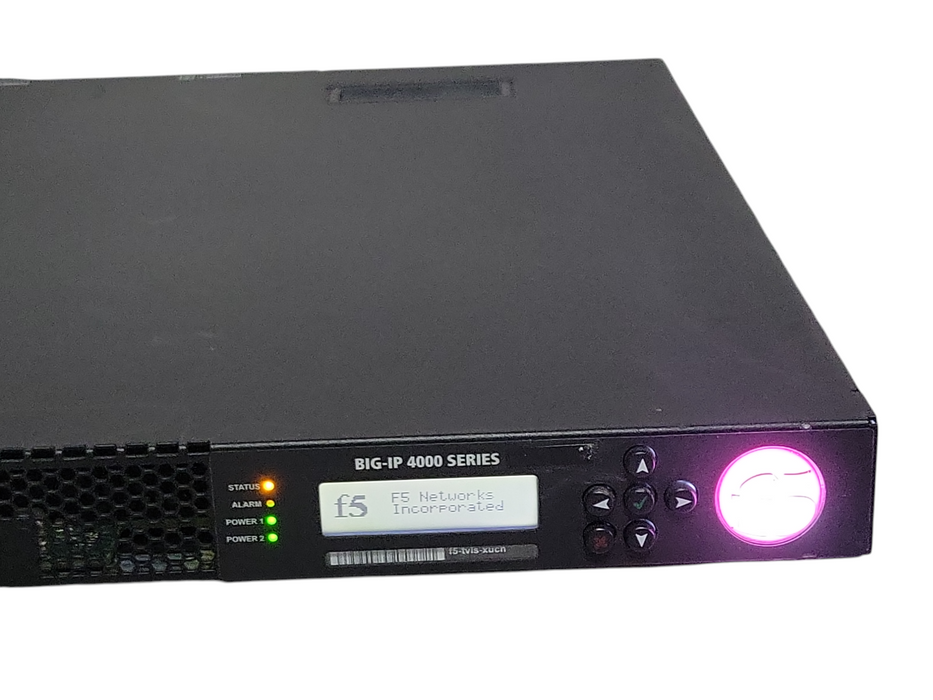 F5 Networks BIG-IP 4000 200-0352-09 Rev. k Traffic Manager / Load Balancer Q_