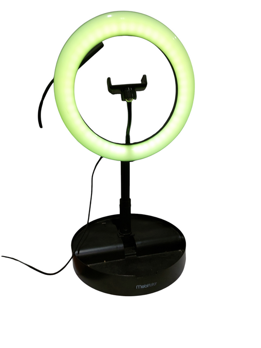 Mobifoto RGB & White Ring Light Mount for Self Videos  =