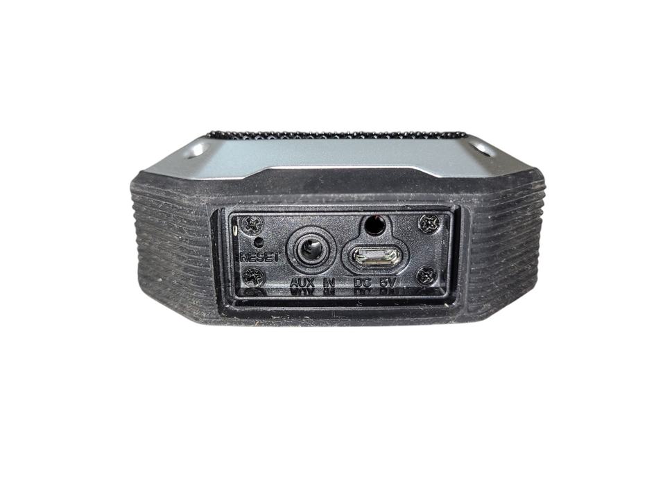 Boulder 7199-85 Portable Wireless Bluetooth Outdoor Speaker- Silver & Black