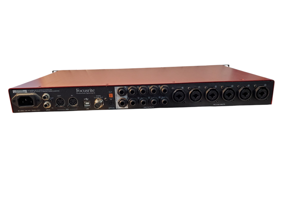 Focusrite OctoPre MkII Dynamic 8 channel Microphone Preamp & Compressor Mic