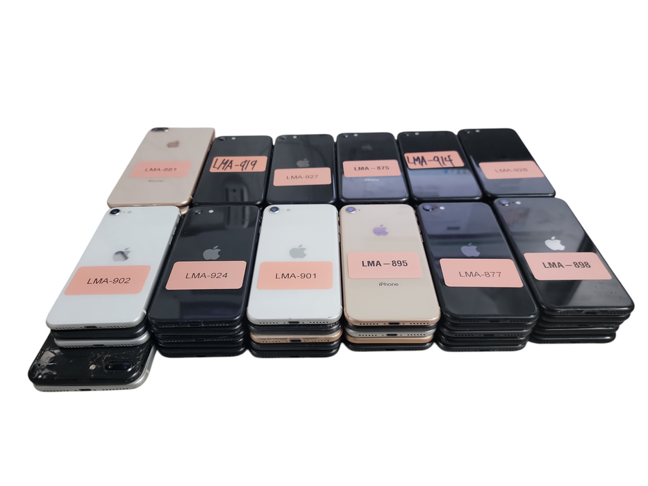 Lot of 60x Apple iPhone's [A1897 - A2275 | B/C Condition][LMA-13] (