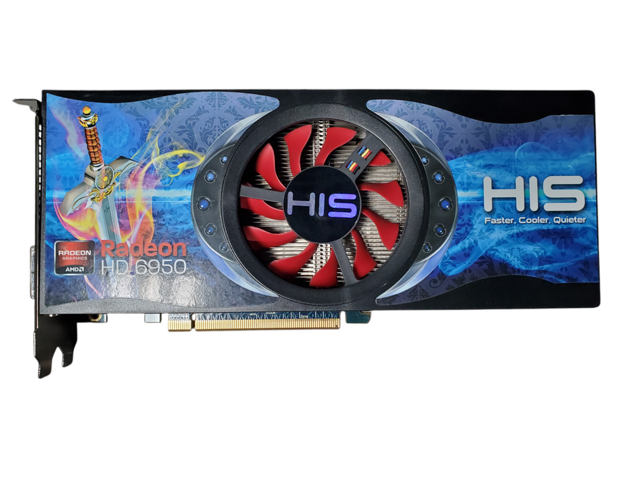 HIS Radeon HD 6950 2GB GDDR5 PCI Express 2.1 x16 CrossFireX Support Video C