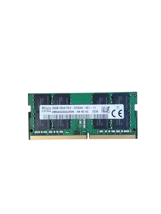 SK Hynix 32GB 2Rx8 PC4 - 3200AA HMAA4GS6AJR8N-XN N0 AC Q
