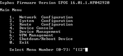 Sophos XG 125 Rev 3 Network Security Firewall