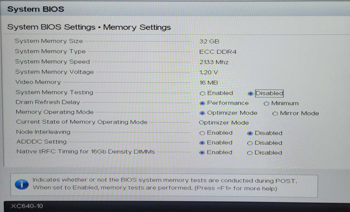 DELL EMC XC640 1U, 2x Xeon Silver 4110 2.10GHz 32GB DDR4 HBA330 Mini 2x PSU _