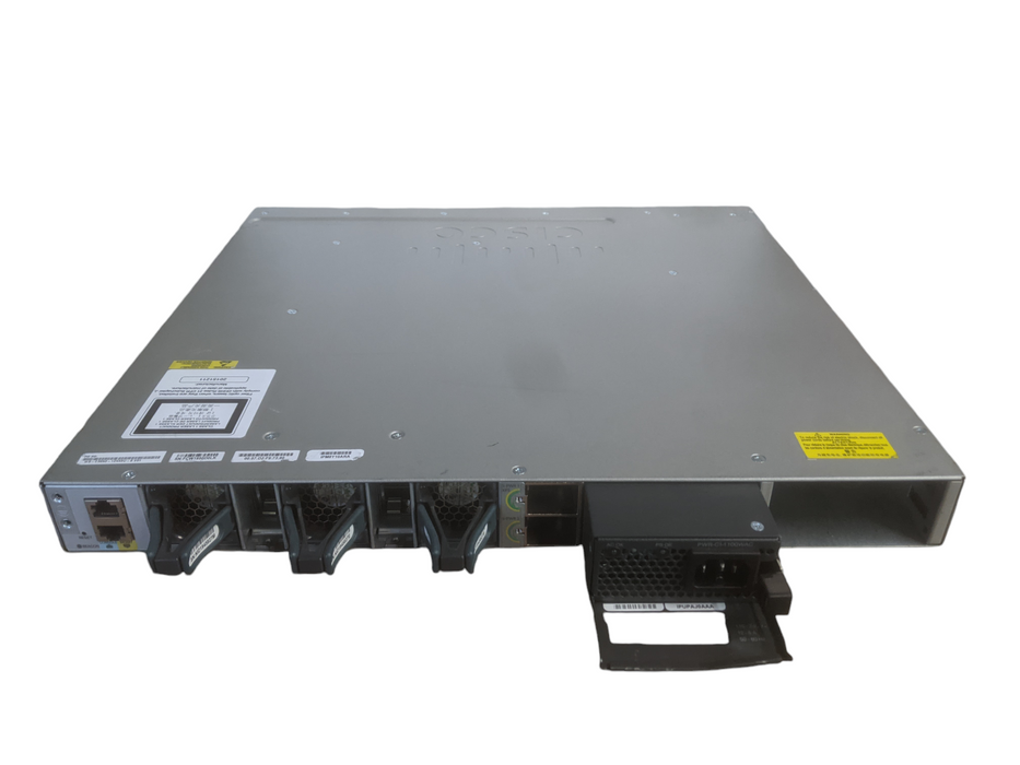 Cisco WS-C3850-12X48U-S | 48-Port UPoE (12x 1/10G) Switch w/ C3850-NM-2-10G Q