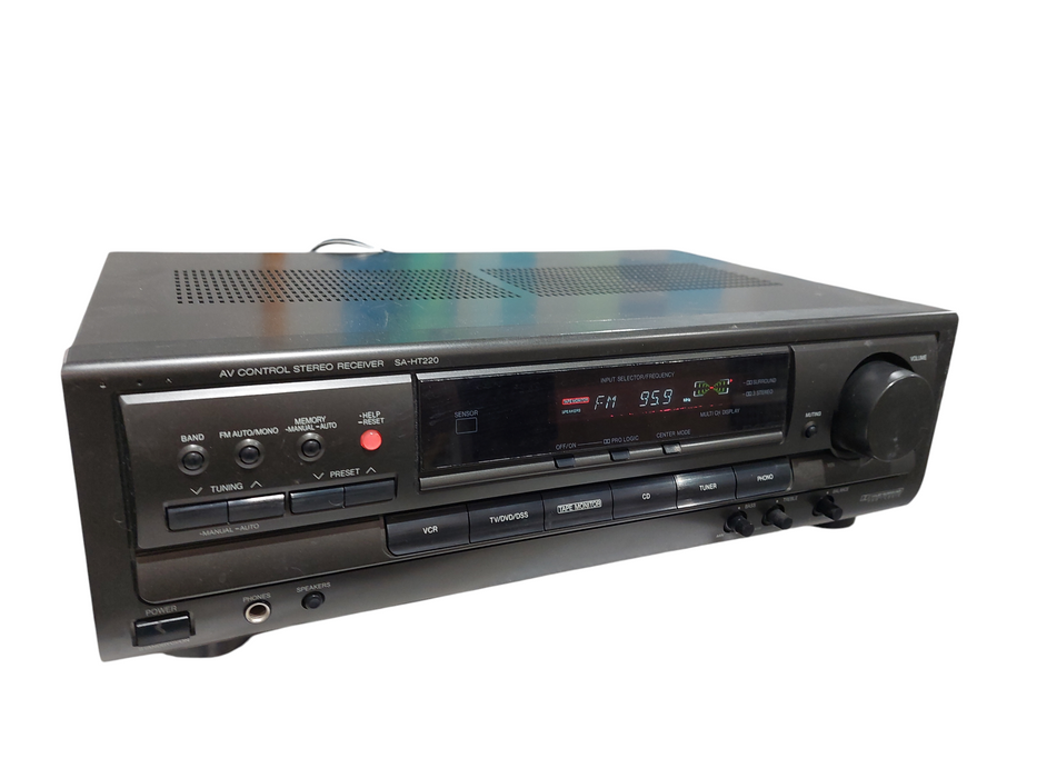 Panasonic AV Control Stereo Receiver Model: SA-HT220 =