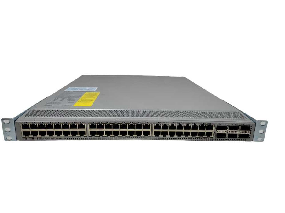 Cisco Nexus N9K-C93108-TC-EX 48 x 10GBASE-T and 6 x 40/100-Gbps QSFP28 ports