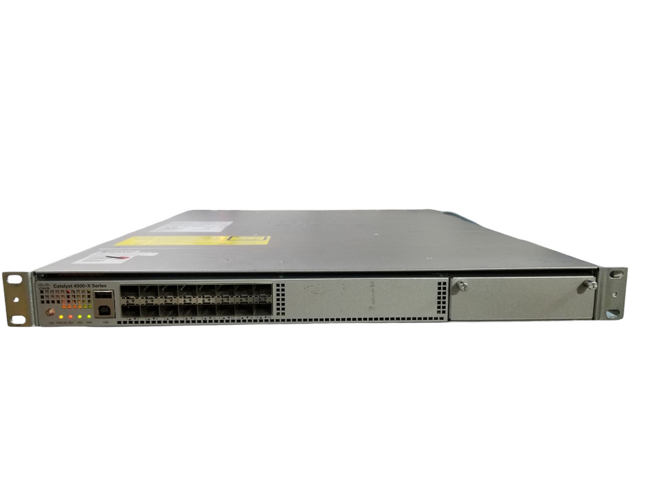Cisco Catalyst 4500-X WS-C4500X-16SFP+V03 10GE Network Switch 2x PSU 750W