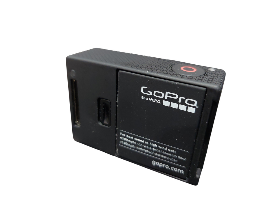 GoPro Hero 3+ with Case & Attachments , Has a Battery Installed CHDHN-302 =