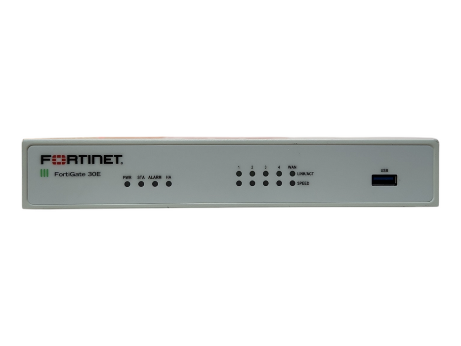 Fortinet FortiGate FG-30E, Network Security Firewall, Factory Reset