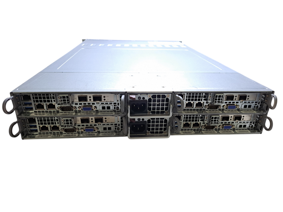 Rubrik r348 4-Node 2U Server | 4x Xeon E5-2630 v3 CPU, 64GB DDR4, 2x PSU )