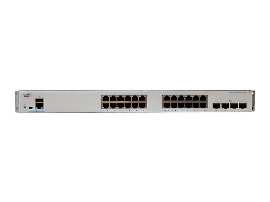 Cisco Business CBS350-24T-4X 24 Port Gigabit Managed Network Switch