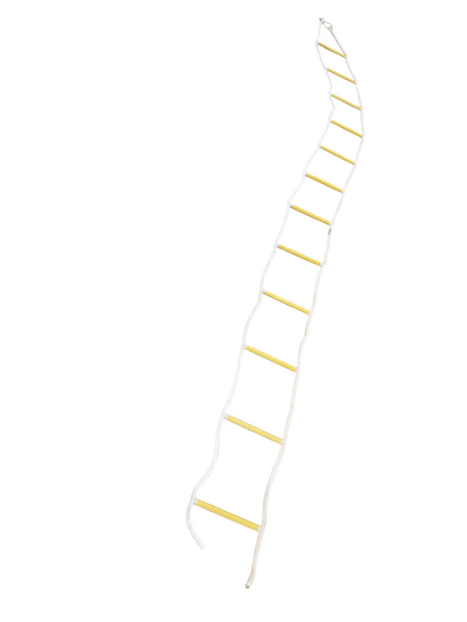 17ft Fire Resistant Rope 2nd Floor Emergency Ladder  =