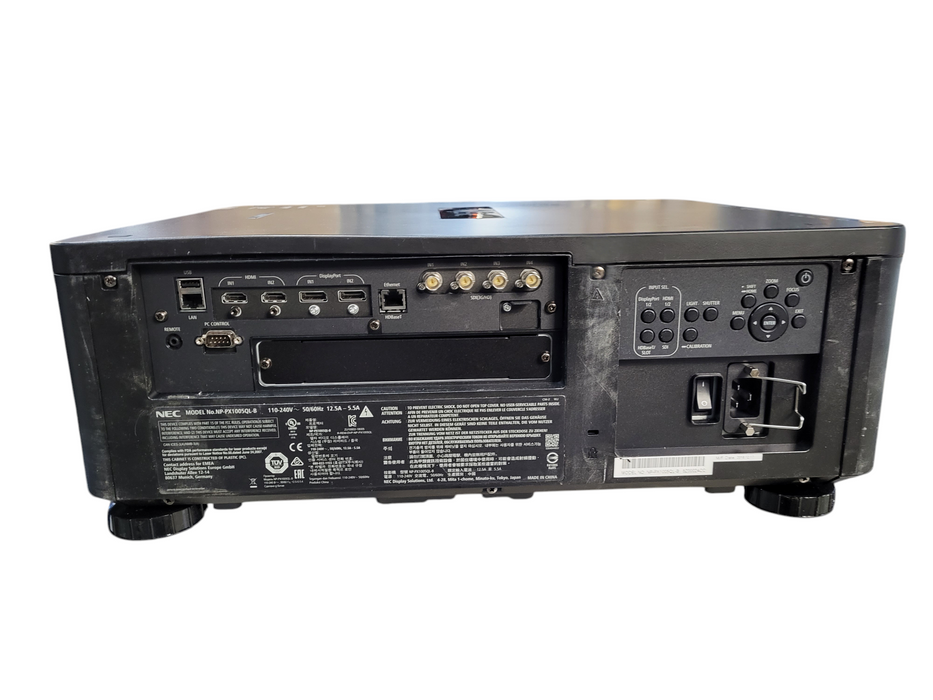 NEC display NP-PX1005QL-B DLP Large Venue Prjectr 4K UHD 10000 Lmns READ $
