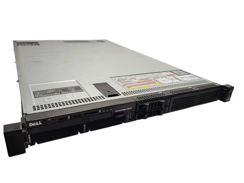 Dell PE R620 1U 2x E5-2695 v2 @ 2.4GHz 32GB DDR3 H310 Mini 2x PSU 2.5" $